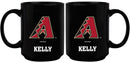 15oz Black Personalized Ceramic Mug | Arizona Diamondbacks ADB, Arizona Diamondbacks, CurrentProduct, Drinkware_category_All, Engraved, MLB, Personalized_Personalized 194207502150 $21.86