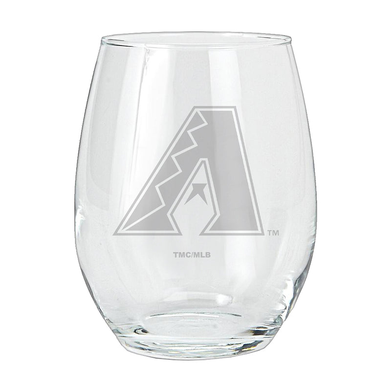 15oz Etched Stemless Tumbler | Arizona Diamondbacks ADB, Arizona Diamondbacks, CurrentProduct, Drinkware_category_All, MLB 194207265529 $12.49