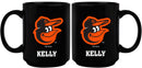 15oz Black Personalized Ceramic Mug | Baltimore Orioles Baltimore Orioles, BOR, CurrentProduct, Drinkware_category_All, Engraved, MLB, Personalized_Personalized 194207502167 $21.86
