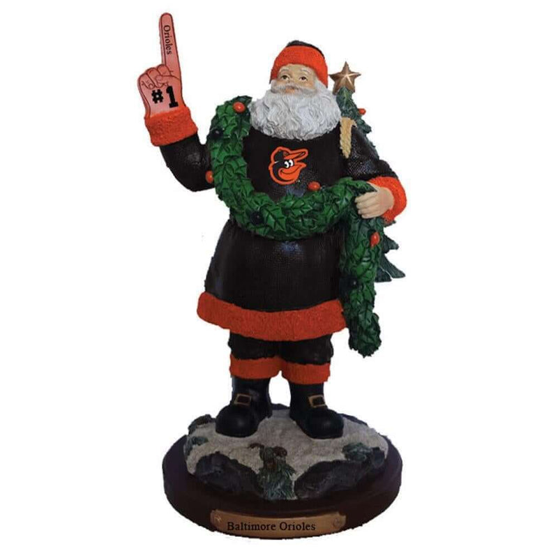 #1 Santa Ornament | Baltimore Orioles