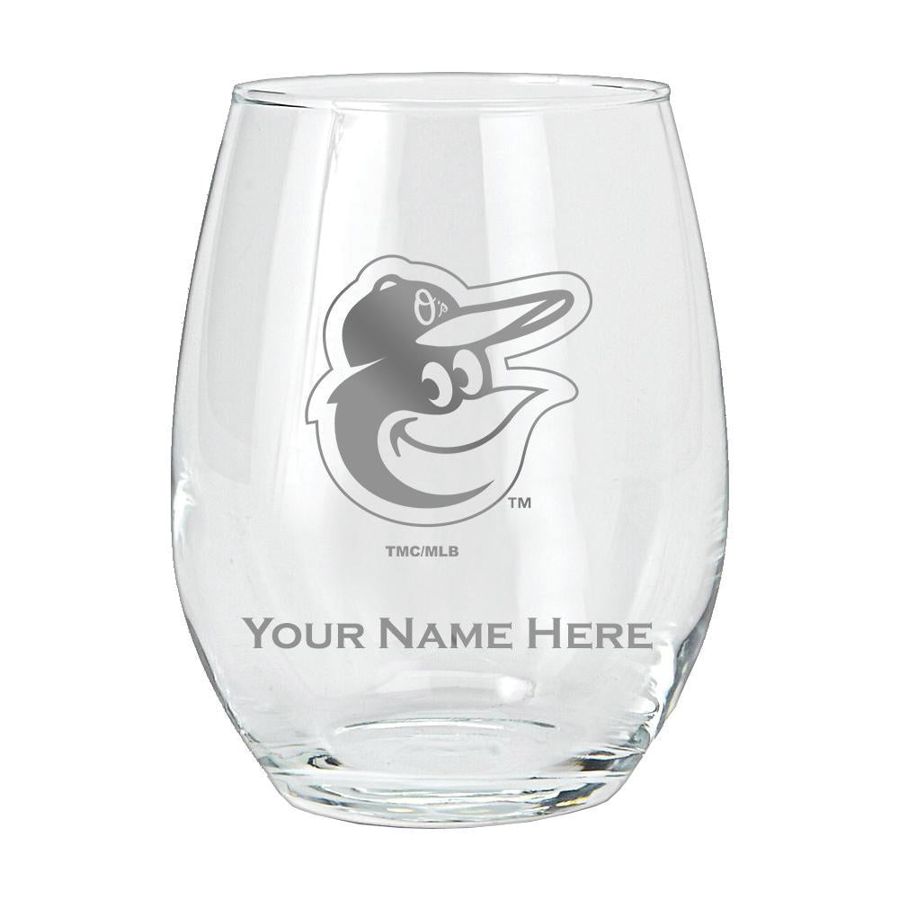 15oz Personalized Stemless Glass Tumbler | Baltimore Orioles
Baltimore Orioles, BOR, CurrentProduct, Custom Drinkware, Drinkware_category_All, Gift Ideas, MLB, Personalization, Personalized_Personalized
The Memory Company