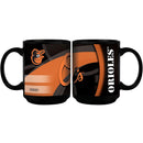 15oz Black Carbon Fiber Mug | Baltimore Orioles Baltimore Orioles, BOR, MLB, OldProduct 687746359588 $13