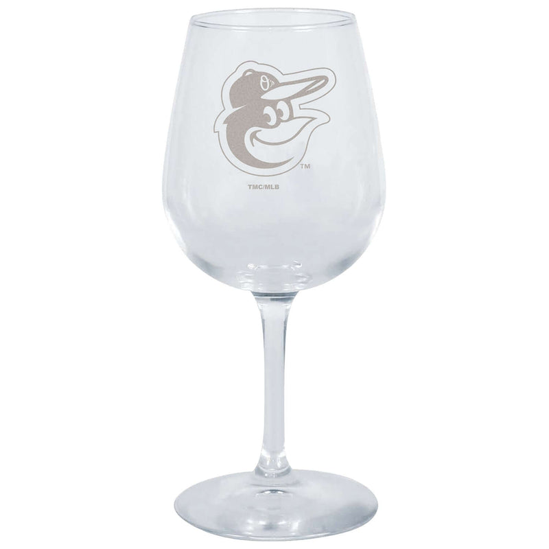 12.75oz Stemmed Wine Glass | Baltimore Orioles Baltimore Orioles, BOR, CurrentProduct, Drinkware_category_All, MLB 194207629390 $13.99