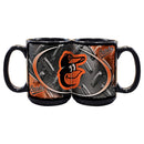15oz Black Diamond Plate Mug | Baltimore Orioles Baltimore Orioles, BOR, MLB, OldProduct 687746136721 $13