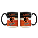 15oz White Inner Stripe Mug | Baltimore Orioles
Baltimore Orioles, BOR, MLB, OldProduct
The Memory Company