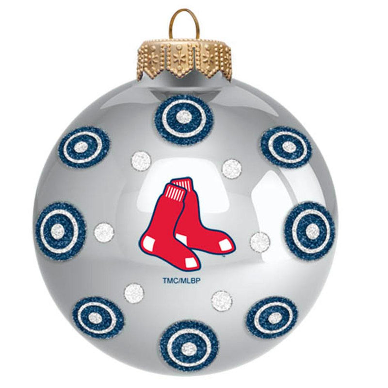 Silver Polka Dot Ornament | Boston Red Sox
Boston Red Sox, BRS, MLB, OldProduct
The Memory Company