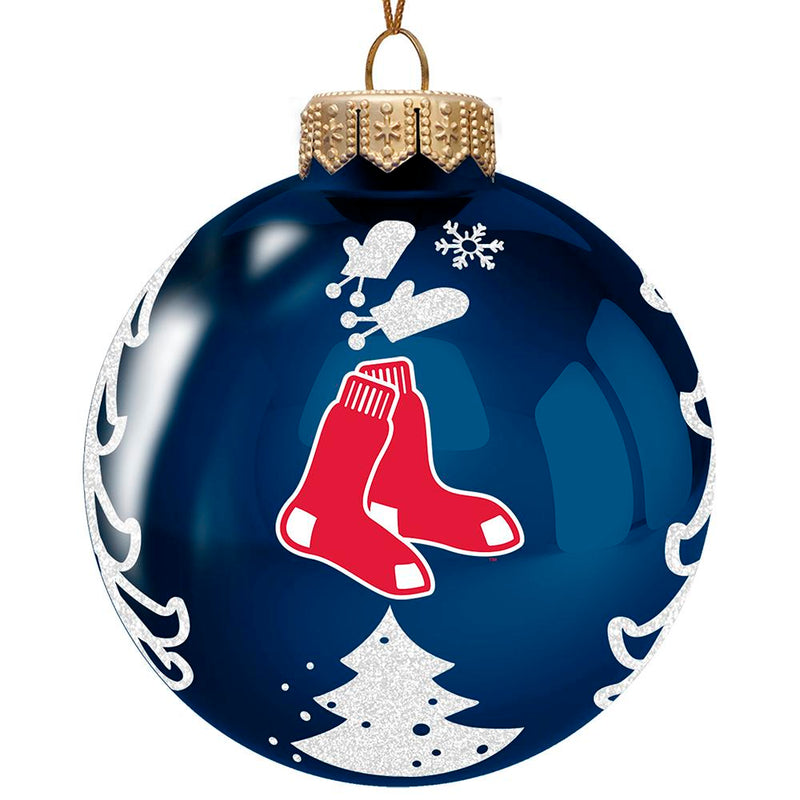 3in Glass Christmas Tree Ornament Red Sox
Boston Red Sox, BRS, MLB, OldProduct
The Memory Company