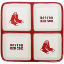4 Section Square Tray | Boston Red Sox