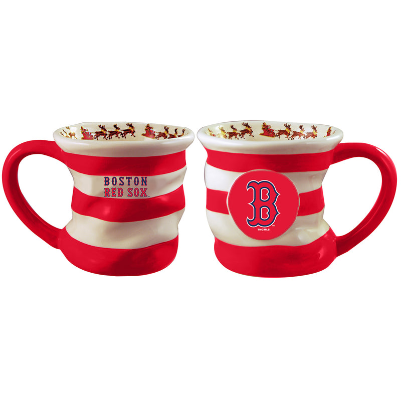 Team Color Holiday Mug | Boston Red Sox