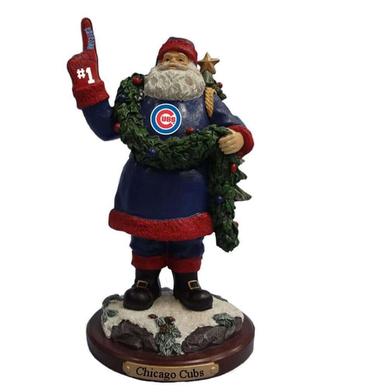 #1 Santa Ornament | Chicago Cubs