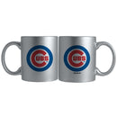 11oz. Silver Mug | Chicago Cubs CCU, Chicago Cubs, MLB, OldProduct 687746195636 $11.5