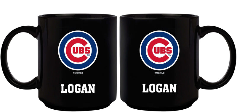 11oz Black Mug Basic | Chicago Cubs CCU, Chicago Cubs, CurrentProduct, Drinkware_category_All, MLB 687746946153 $13.49