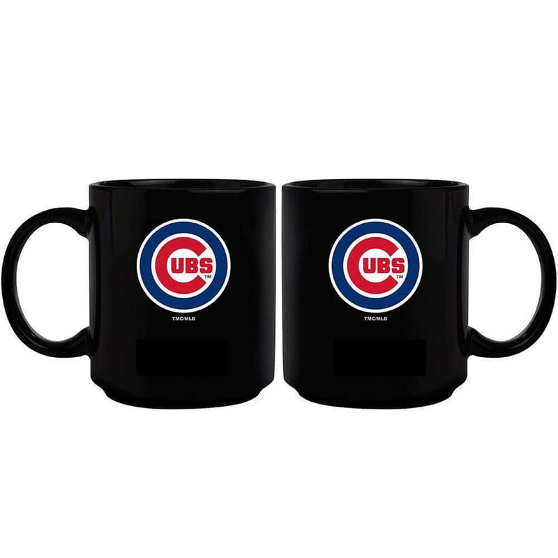 11oz Black Mug Basic | Chicago Cubs CCU, Chicago Cubs, CurrentProduct, Drinkware_category_All, MLB 687746946153 $13.49
