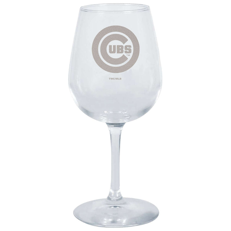 12.75oz Stemmed Wine Glass | Chicago Cubs CCU, Chicago Cubs, CurrentProduct, Drinkware_category_All, MLB 194207629413 $13.99