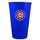 11oz Blue Plastic Cup | Chicago Cubs CCU, Chicago Cubs, MLB, OldProduct 687746970776 $10