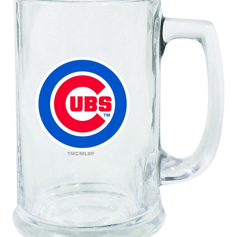 15oz Decal Stein Glass | Chicago Cubs CCU, Chicago Cubs, MLB, OldProduct 888966780170 $13