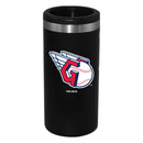 12oz Black Slim Can Holder | Cleveland Guardians CGU, Cleveland Guardians, CurrentProduct, Drinkware_category_All, MLB  $27.49