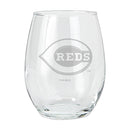 15oz Etched Stemless Tumbler | Cincinnati Reds Cincinnati Reds, CRE, CurrentProduct, Drinkware_category_All, MLB 194207265574 $12.49