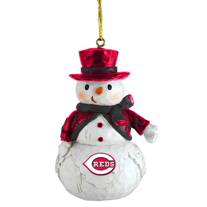 Woodland Snowman Ornament | | Cincinnati Reds
Cincinnati Reds, CRE, MLB, OldProduct
The Memory Company