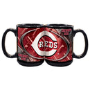 15oz Black Diamond Plate Mug | Cincinnati Reds Cincinnati Reds, CRE, MLB, OldProduct 687746136882 $13