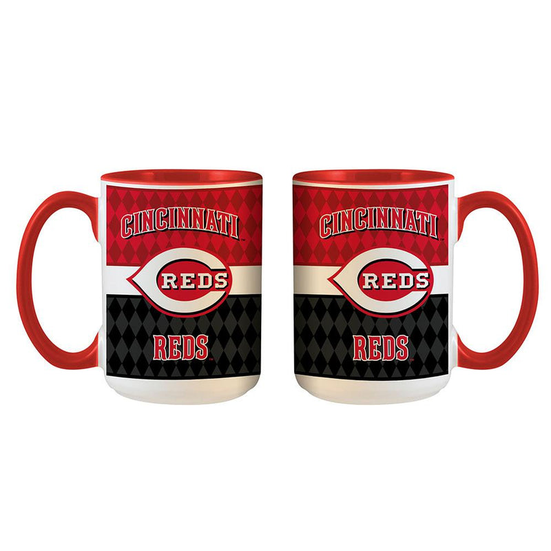 15oz White Inner Stripe Mug | Cincinnati Reds
Cincinnati Reds, CRE, MLB, OldProduct
The Memory Company