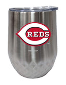 12oz Stainless Steel Stemless Diamond Tumbler | Cincinnati Reds Cincinnati Reds, CRE, CurrentProduct, Drinkware_category_All, MLB 888966673120 $28.49