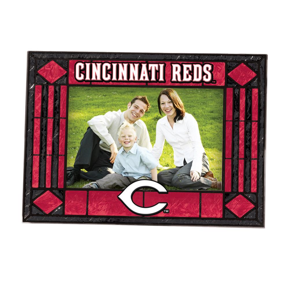 Art Glass Horizontal Frame | Cincinnati Reds at $22.98 only from The ...
