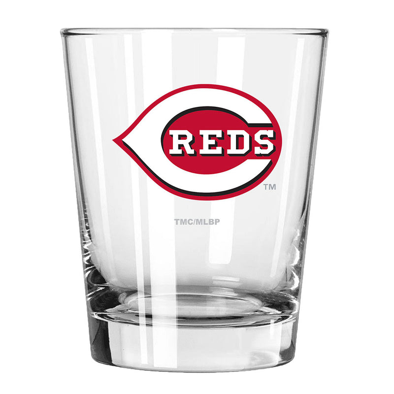 15oz Glass Tumbler | Cincinnati Reds Cincinnati Reds, CRE, CurrentProduct, Drinkware_category_All, MLB 888966938038 $11