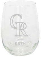 15oz Personalized Stemless Glass Tumbler | Colorado Rockies
Colorado Rockies, CRK, CurrentProduct, Custom Drinkware, Drinkware_category_All, Gift Ideas, MLB, Personalization, Personalized_Personalized
The Memory Company