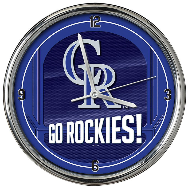 Go Team! Chrome Clock | Colorado Rockies
Colorado Rockies, CRK, MLB, OldProduct
The Memory Company