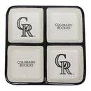 4 Section Square Tray | Colorado Rockies