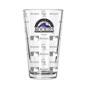 Sandblasted Pint | Colorado Rockies
Colorado Rockies, CRK, CurrentProduct, Drinkware_category_All, MLB
The Memory Company
