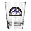 15oz Glass Tumbler | Colorado Rockies Colorado Rockies, CRK, CurrentProduct, Drinkware_category_All, MLB 888966938021 $11