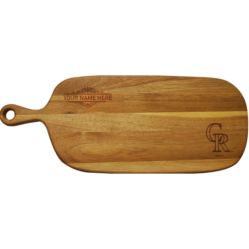 Personalized Acacia Paddle Cutting & Serving Board | Colorado Rockies
Colorado Rockies, CRK, CurrentProduct, Home&Office_category_All, Home&Office_category_Kitchen, MLB, Personalized_Personalized
The Memory Company