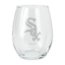 15oz Etched Stemless Tumbler | Chicago White Sox Chicago White Sox, CurrentProduct, CWS, Drinkware_category_All, MLB 194207265598 $12.49