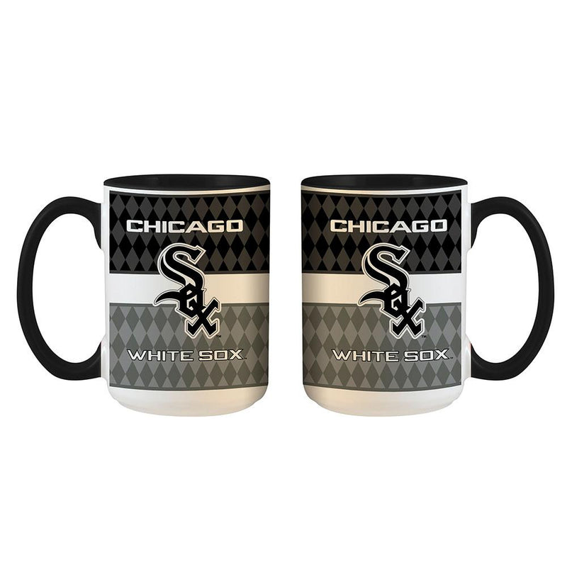 15oz White Inner Stripe Mug | Chicago
Chicago White Sox, CWS, MLB, OldProduct
The Memory Company
