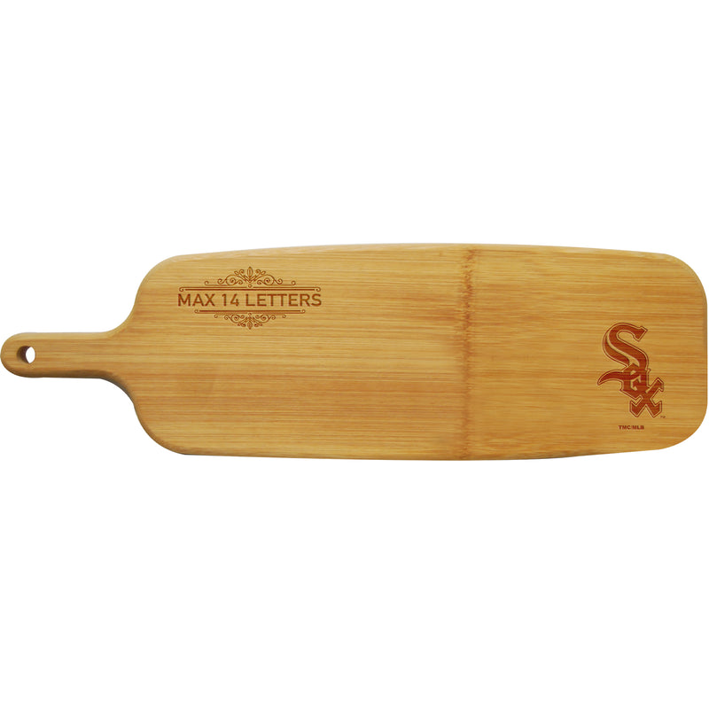 Personalized Bamboo Paddle Cutting & Serving Board | Chicago White Sox
Chicago White Sox, CurrentProduct, CWS, Home&Office_category_All, Home&Office_category_Kitchen, MLB, Personalized_Personalized
The Memory Company