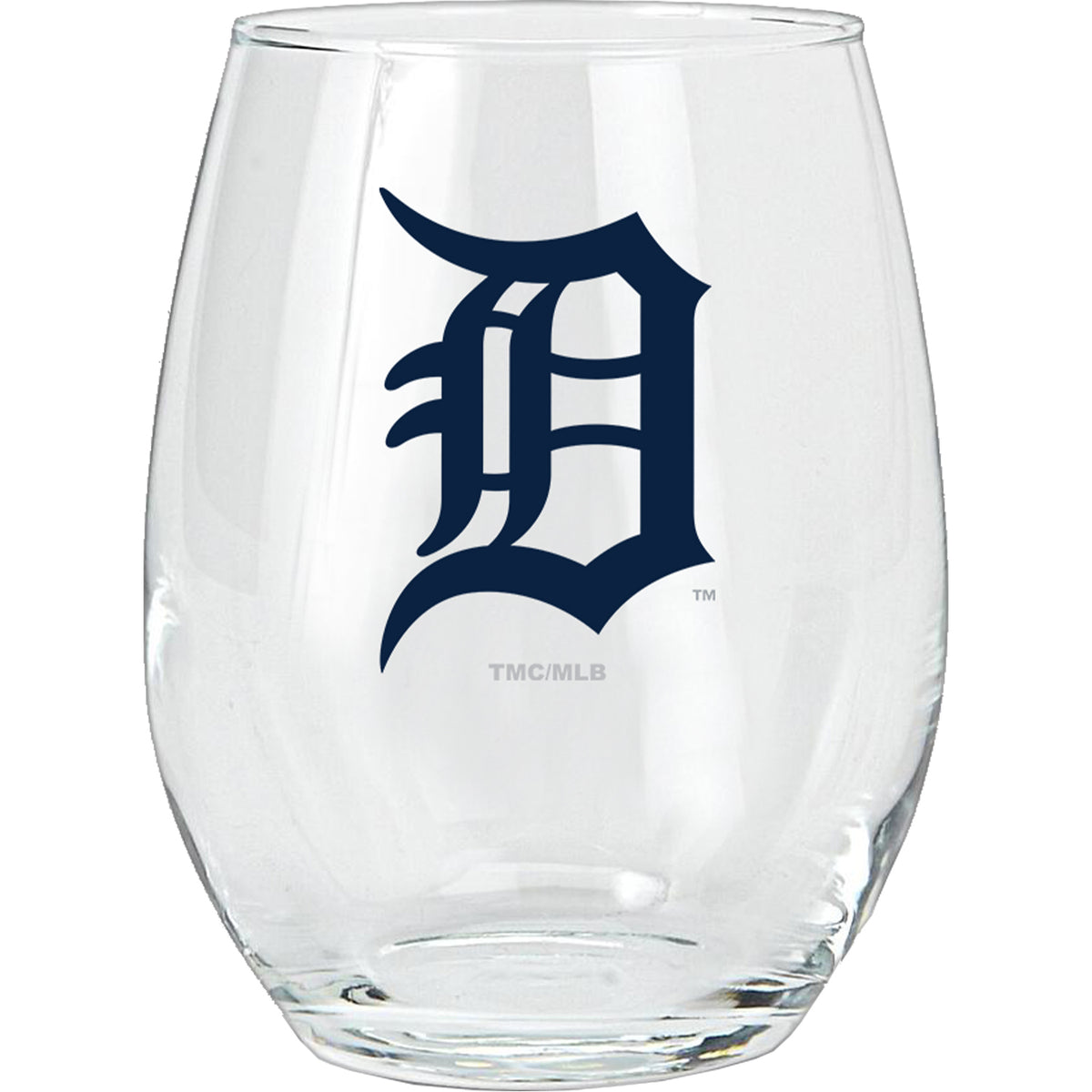 15oz Stemless Glass Tumbler | Detroit Tigers