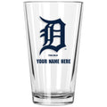 17oz Personalized Pint Glass | Detroit Tigers