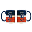 15oz White Inner Stripe Mug | Detroit Tigers
Detroit Tigers, DTI, MLB, OldProduct
The Memory Company