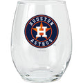 15oz Stemless Glass Tumbler | Houston Astros