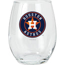 15oz Stemless Glass Tumbler | Houston Astros