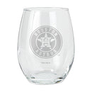 15oz Etched Stemless Tumbler | Houston Astros CurrentProduct, Drinkware_category_All, HAS, Houston Astros, MLB 194207265611 $12.49