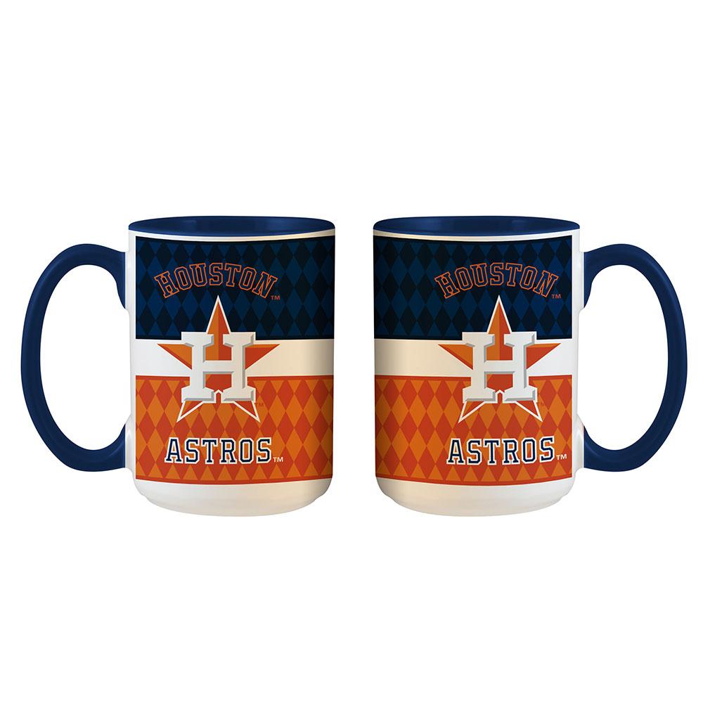 15oz White Inner Stripe Mug | Houston Astros
HAS, Houston Astros, MLB, OldProduct
The Memory Company