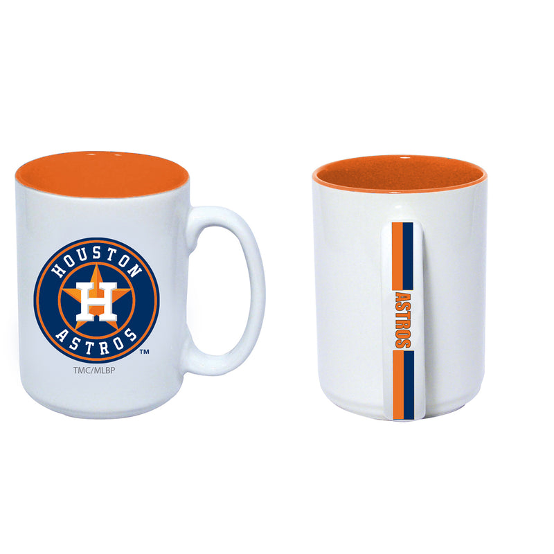 15oz Dec Handle Jumbo Mug | Houston Astros HAS, Houston Astros, MLB, OldProduct  $13