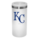 12oz White Slim Can Holder | Kansas City Royals