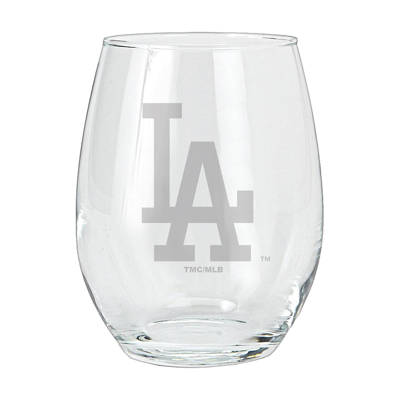 15oz Etched Stemless Tumbler | Los Angeles Dodgers CurrentProduct, Drinkware_category_All, LAD, Los Angeles Dodgers, MLB 194207265635 $12.49
