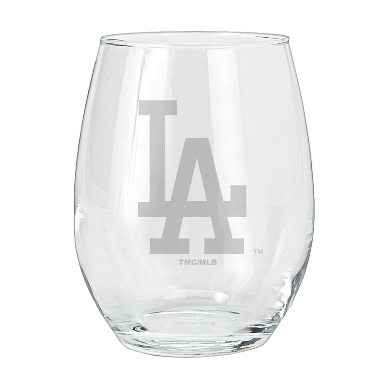 15oz Etched Stemless Tumbler | Los Angeles Dodgers CurrentProduct, Drinkware_category_All, LAD, Los Angeles Dodgers, MLB 194207265635 $12.49