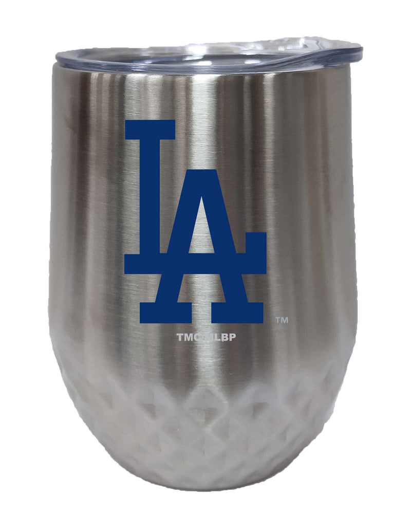 12OZ SS STMLS DIAMD TMBLR DODGERS CurrentProduct, Drinkware_category_All, LAD, Los Angeles Dodgers, MLB 888966673540 $28.49