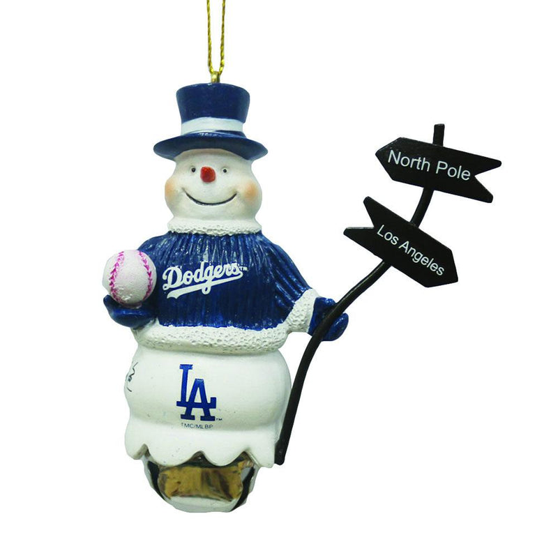 Snowman Sign Bell Ornament | Los Angeles Dodgers
LAD, Los Angeles Dodgers, MLB, OldProduct
The Memory Company
